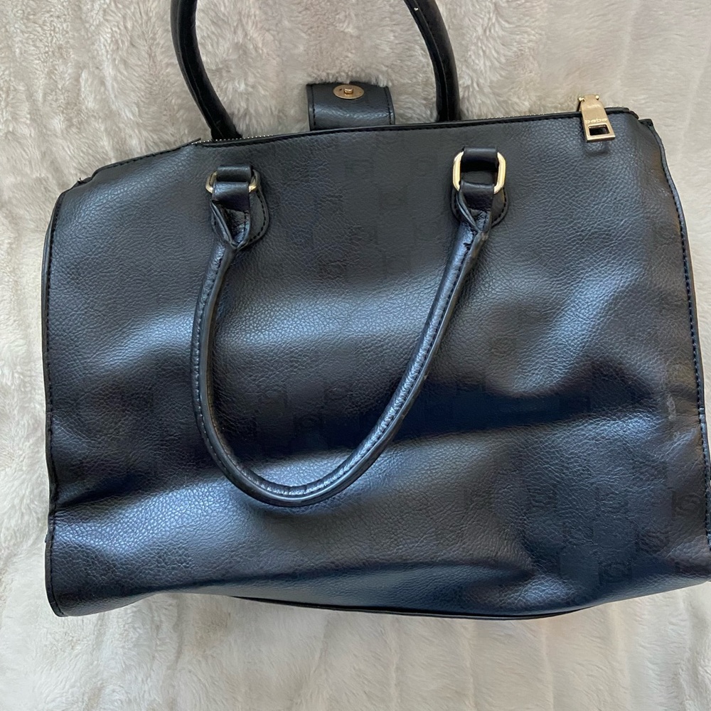 This Purse Has Three Sections With Two Zippers. I… - image 2